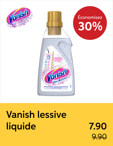 Vanish lessive liquide