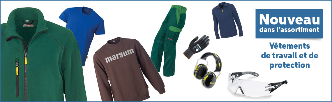 Vêtements de travail et de protection