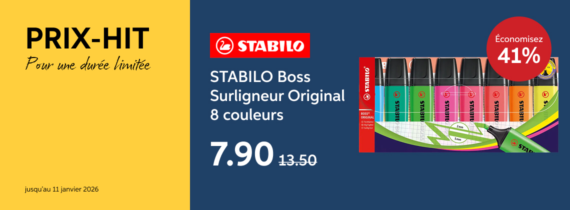 Surligneurs Stabilo Boss