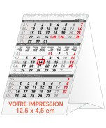 3-Monats-Tischkalender