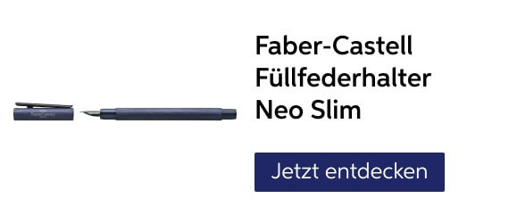 Faber-Castell Füllfederhalter Neo Slim, M, dunkelblau
