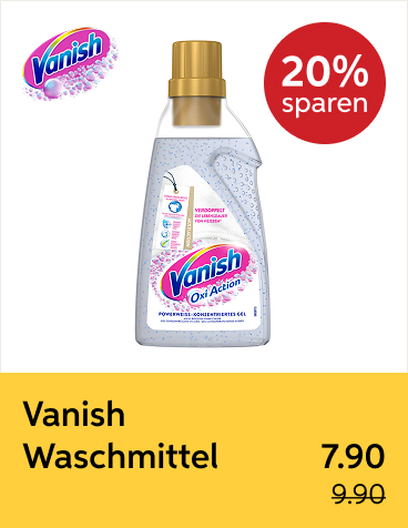 Vanish Waschmittel