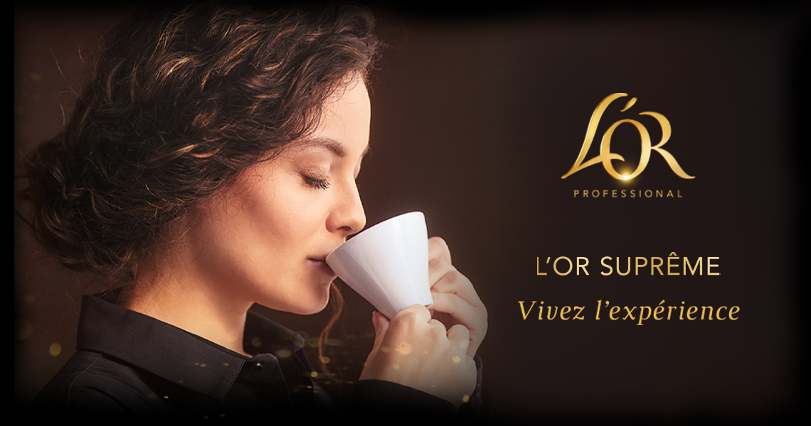 Café L'OR Suprême Ristretto - intensité 10 - paquet de 50 capsules