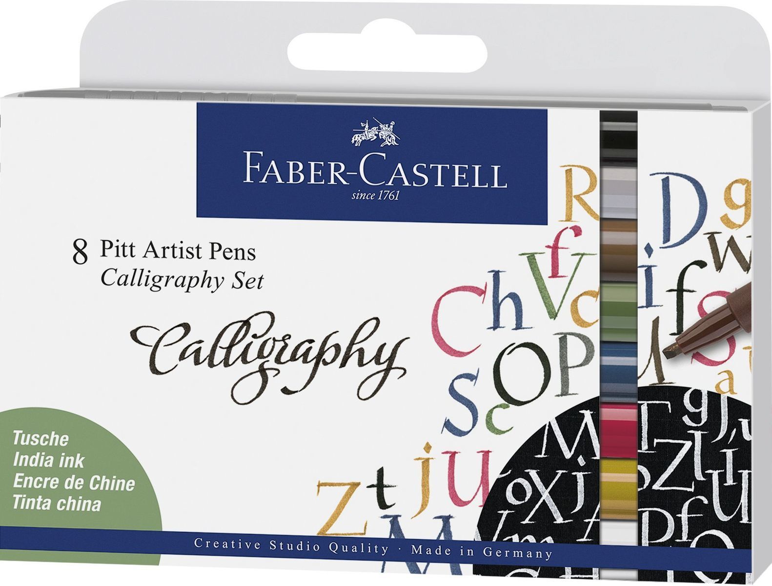 Faber-Castell - Feutre PITT® Artist Pen - Pointe 1.5mm - Noir, Blanc ou  Métalliques