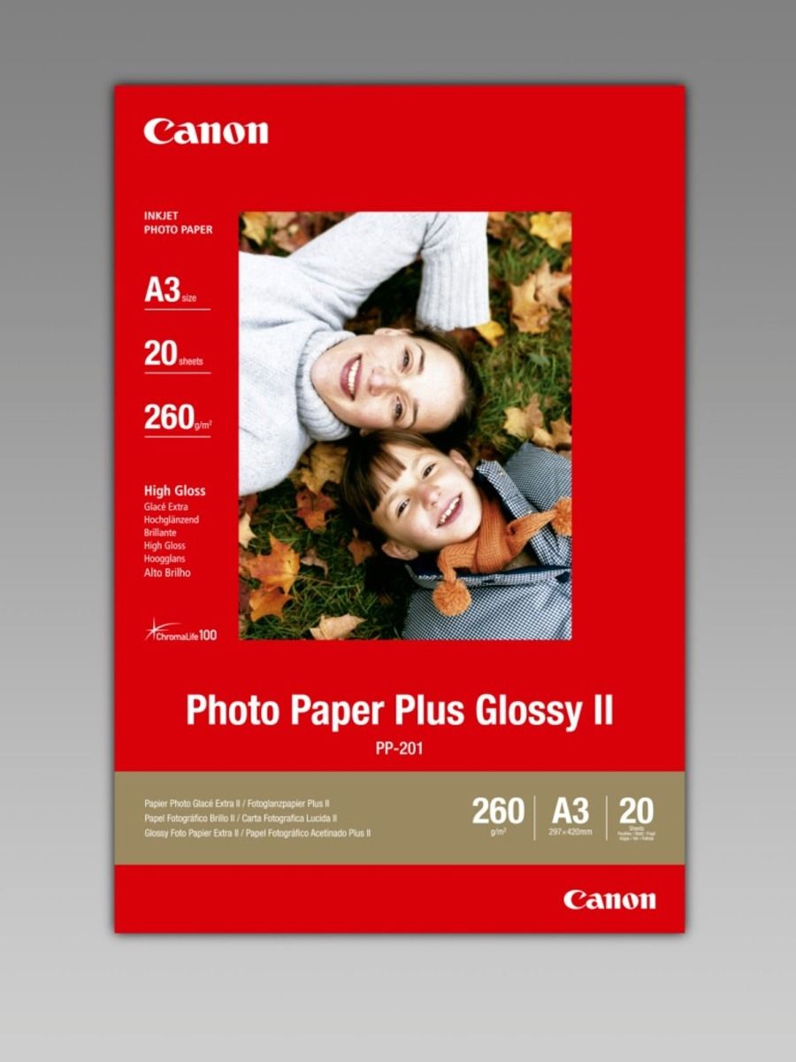 Canon Carta fotografica Inkjet, A3, 297 x 420 mm, lucido