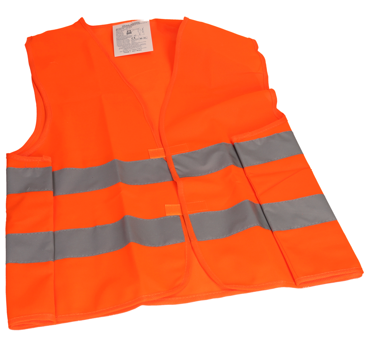 UNITEC Warnweste, orange, 1 Stück, 21 cm, 29 cm, 2 cm, 0.135 kg