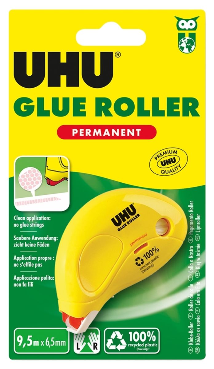 UHU Roller de colle, 6.5 mm, 9500 mm, permanent