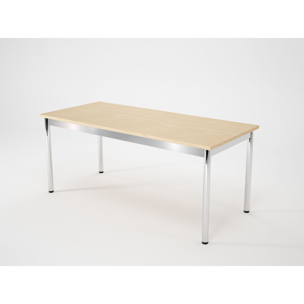 VEROM table de bureau, 180 x 80 x 75 cm, chêne