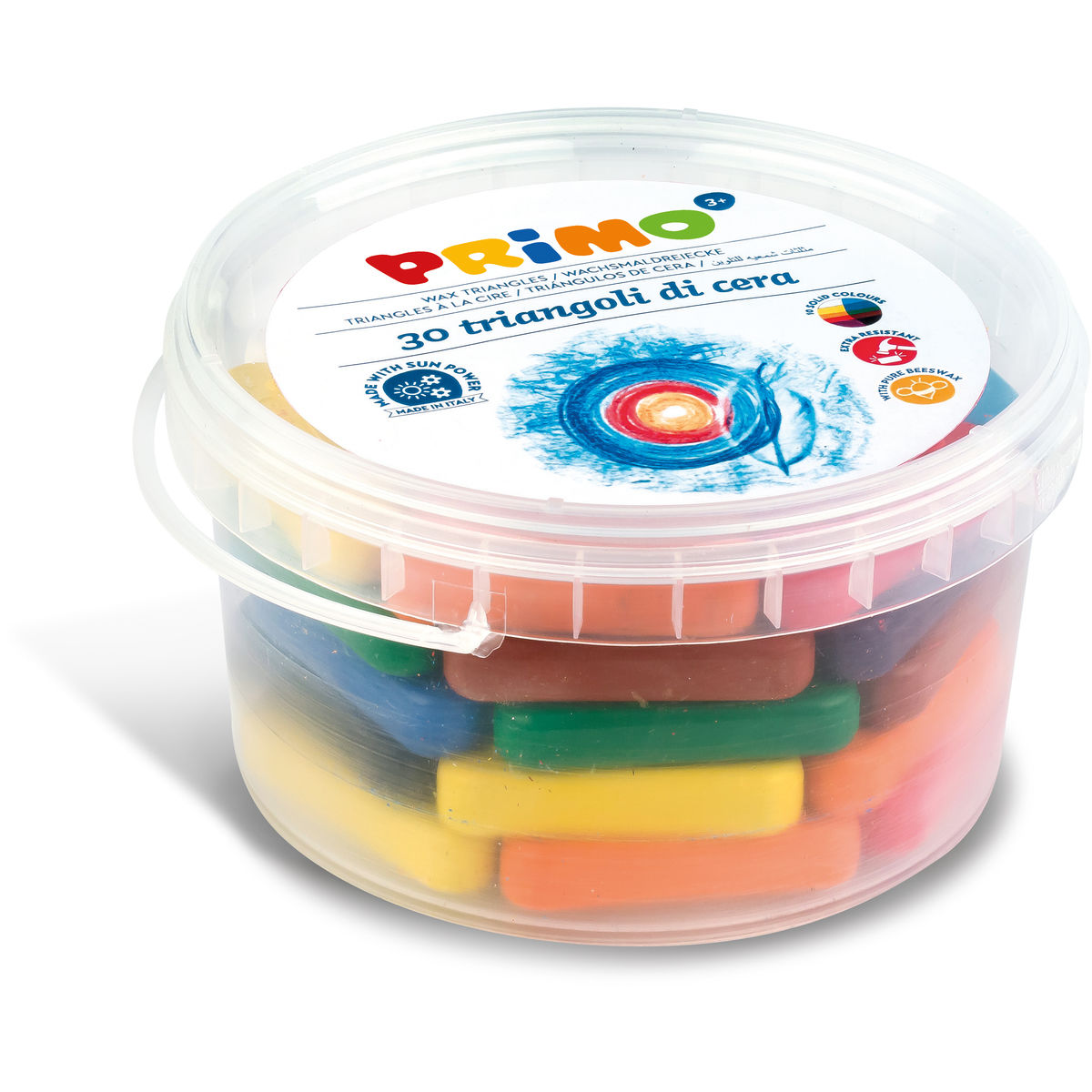 Pastelli A Cera - Confezione Da 30 Pezzi, Colorati, Per Bambini E Disegno - Foto 3