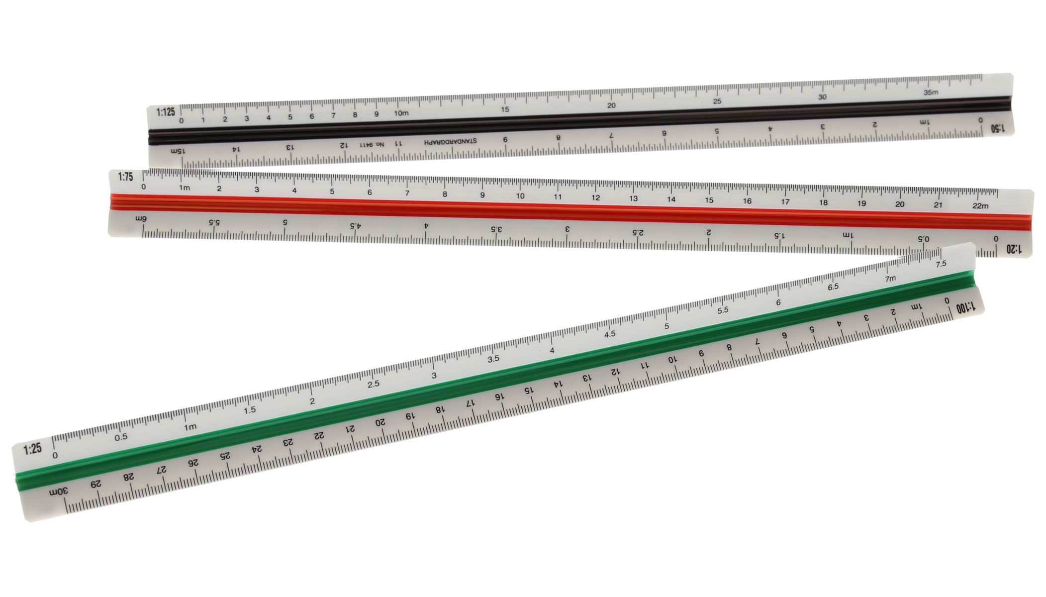 Standardgraph Scalimetro da architetto, 30 cm