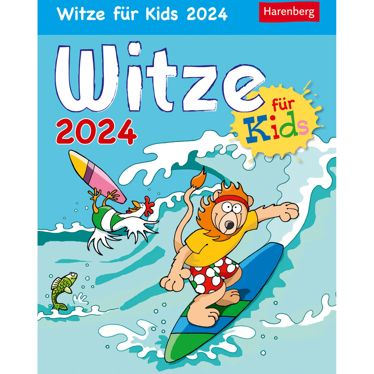 Calendario a strappo Harenberg Scherzi per bambini, IT, 2024