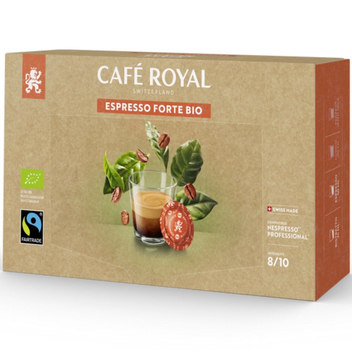 Café Royal Professional Pads Lungo Forte Bio & Fairtrade 50 pièces