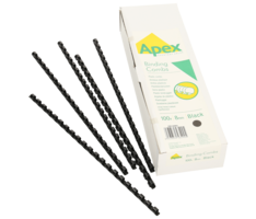 Foratrice Per Carta 10 Peignes De Reliure Plastique QOPZUJI - 12mm 30 Trous - Pour Reliure à Anneaux Manuelle Reliure Documents