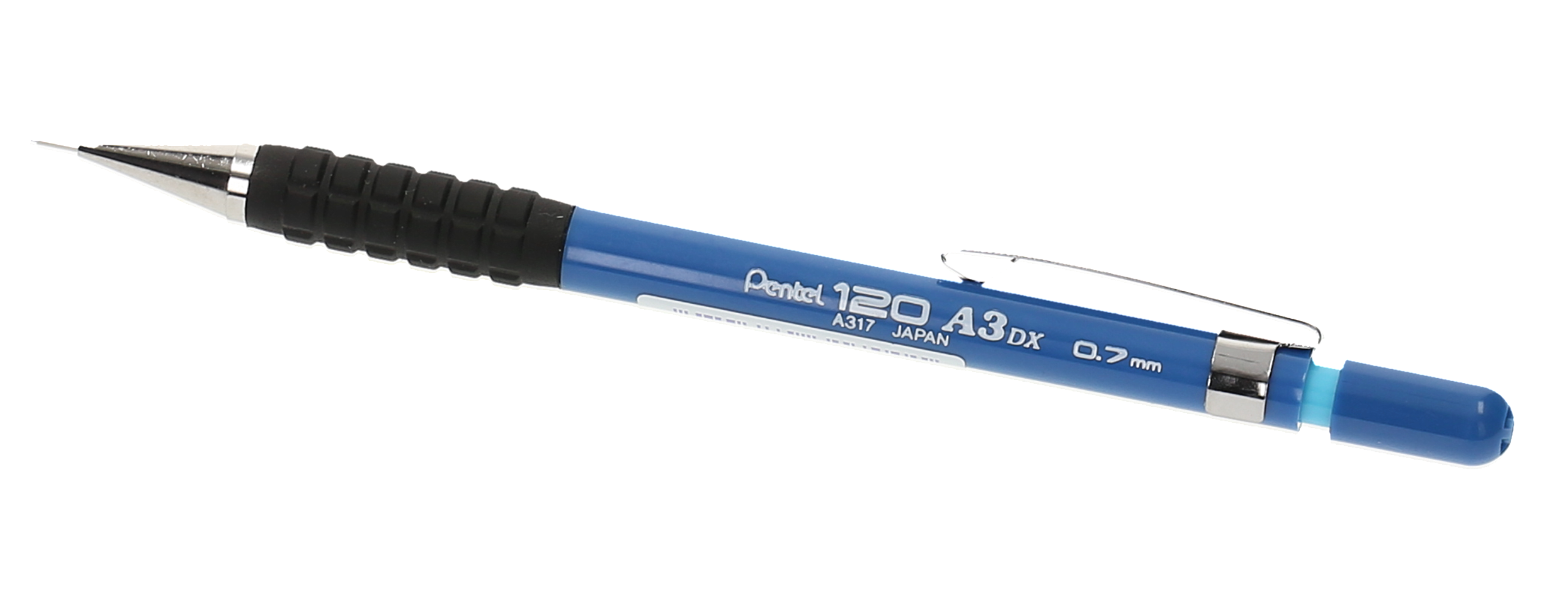 Pentel porte-mine 120 A3DX, 0.7 mm, HB, bleu 