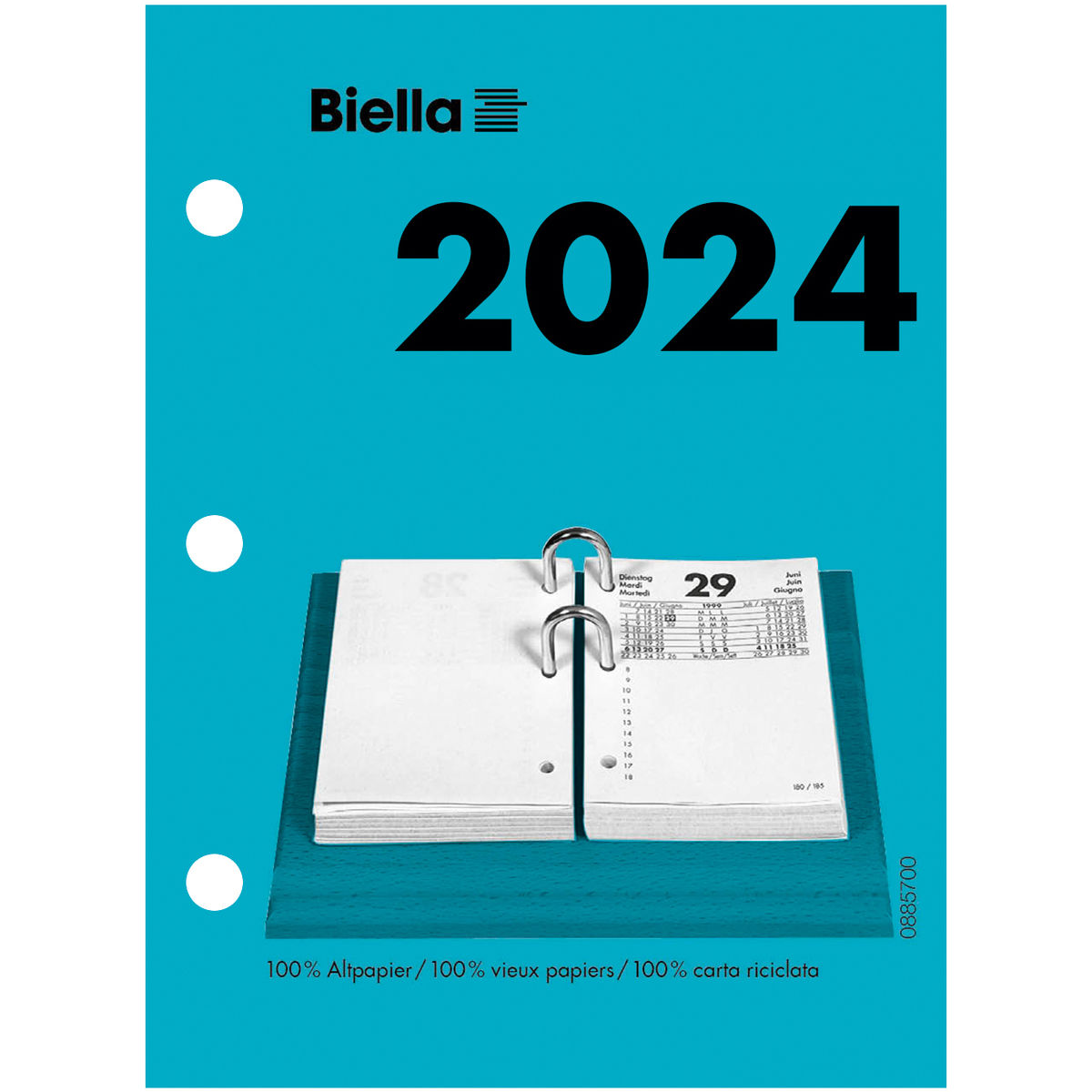 Biella bloc-calendrier 2024 petit