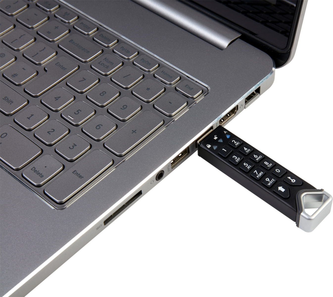 DATASHUR - Clé USB 2.0 sécurisée avec chiffrement matériel - 8Go DATASHUR - Clé USB 2.0 sécurisée avec chiffrement matériel - 8Go