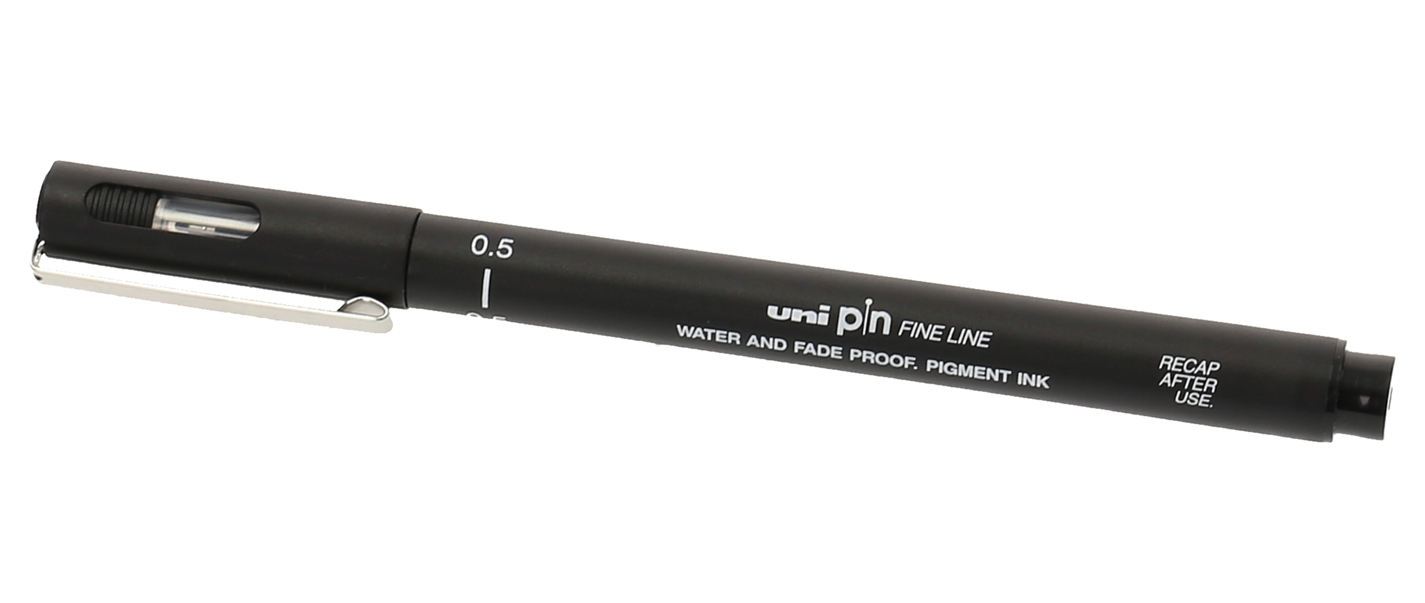 Feutre uni pin - 0.3mm - Noir - Uni-ball