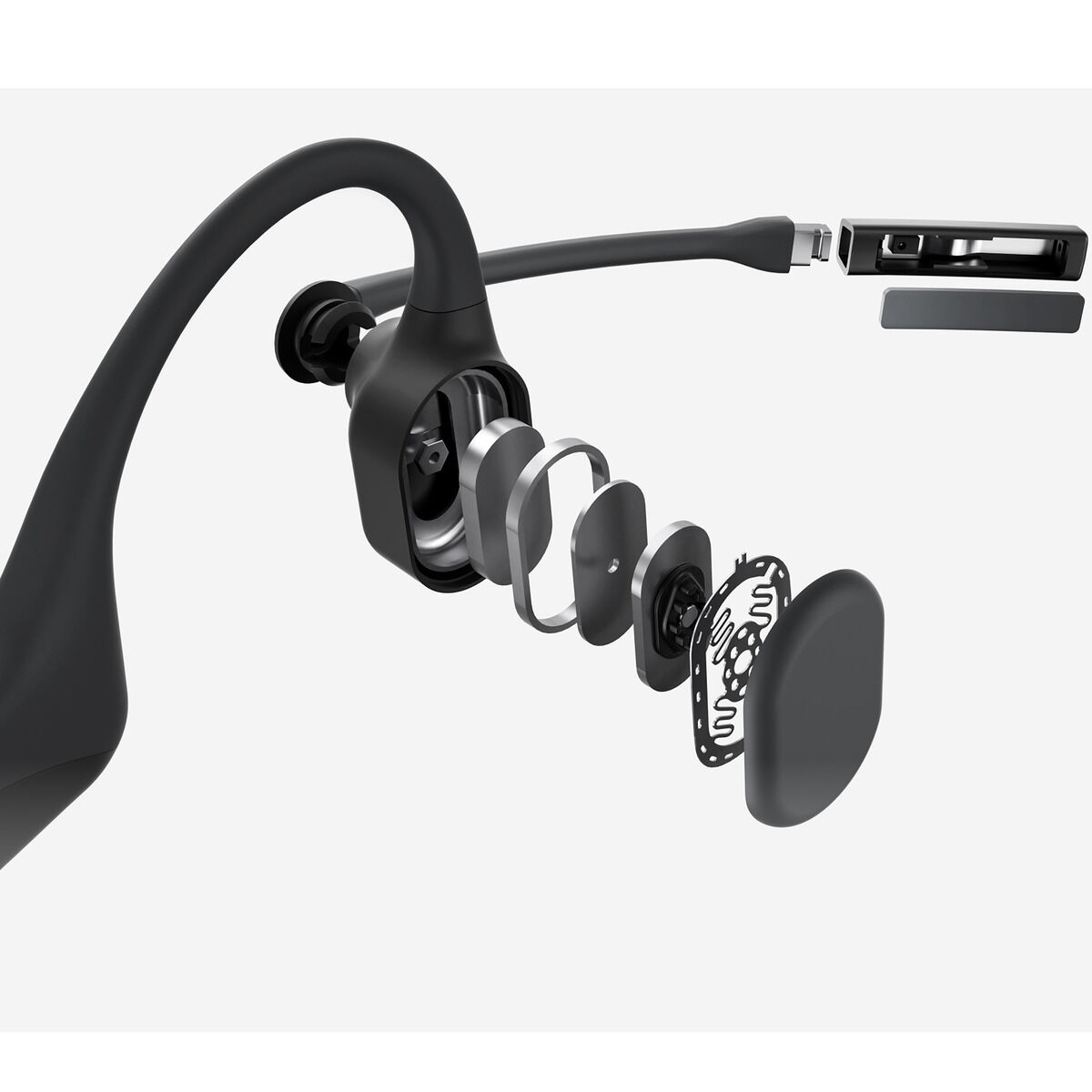 Aftershokz Headset kabellos OpenComm, schwarz