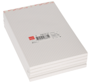 Elco Notizblock, A5, 80 g/m², kariert 4 mm, 148 x 210 mm