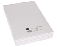 Elco Notizblock, A4, 80 g/m², kariert 5 mm, 210 x 297 mm