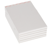 Elco Notizblock, A6, 70 g/m², kariert 4 mm, 105 x 148 mm