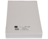 Elco Notizblock, A4, 70 g/m², kariert 5 mm, 210 x 297 mm