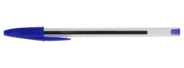 Bic Kugelschreiber Cristal, blau / transparent