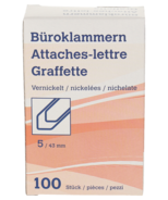 iba special Büroklammern, 5, 100 Stück, 43 mm