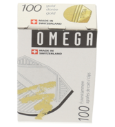 Omega Eckenklammern, 100 Stück