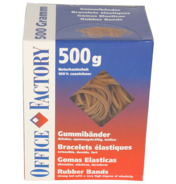 Smart Office Gummibänder, 80 mm, 3 mm, 500g