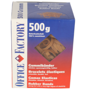 Smart Office Gummibänder, 90 mm, 6 mm, 500g