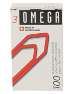 Omega Büroklammer, 3, 100 Stück, 28 mm
