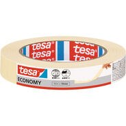Tesa Abdeckband Maler-Krepp Economy, 19 mm x 50 m, beige