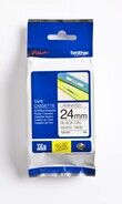 Brother Schriftbandkassette laminiert, TZE-251, 8 m, 24 mm, weiss