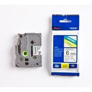 Brother Schriftbandkassette laminiert, TZE-211, 8 m, 6 mm, weiss