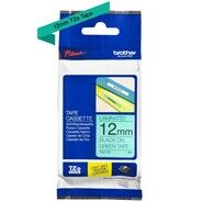 Brother Schriftbandkassette laminiert, TZE-731, 8 m, 12 mm, grün