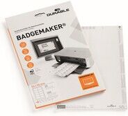 Durable Badgemaker, 90 x 54 mm, 145502, weiss