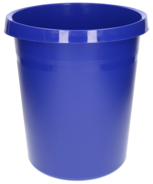 Han Papierkorb, blau, 18 Liter, 30.5 cm