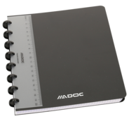 Adoc Notizheft, A5, 90 g/m², kariert 4 mm, 177 x 213 mm, adoc