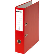 novooo Raccoglitore, A4, 7 cm, rosso