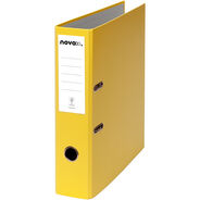 novooo Raccoglitore, A4, 7 cm, giallo