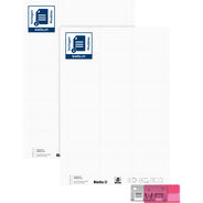 Biella Beschriftungsetikette Original, 60 x 30 mm, 0273632, weiss