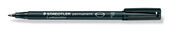 Staedtler OHP-Folienschreiber Lumocolor WF F, schwarz, 0.6 mm