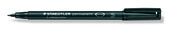 Staedtler OHP-Folienschreiber Lumocolor WF SF, schwarz, 0.4 mm