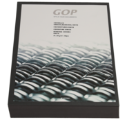GOP Umschlagdeckel, A4, 285 g/m², schwarz, 100 Stück