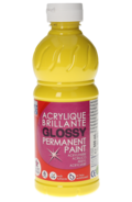 Acrylfarben Glossy, primärgelb, 500 ml