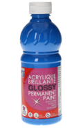 Acrylfarben Glossy, primärblau, 500 ml