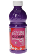 Acrylfarben Glossy, violett, 500 ml