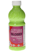Acrylfarben Glossy, änisgrün, 500 ml