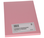 Papyrus Tonzeichenpapier, A4, 130 g/m², rosa, 100 Blatt